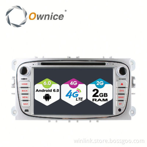 Quad core Android 6.0 Ownice C500 Car audio for Ford Focus Mondeo 2004 - 2011 support OBD DAB TPMS Built in 4G LTE